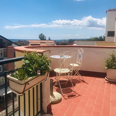 アパート Breathtaking View Penthouse 200 Meters From The Sea