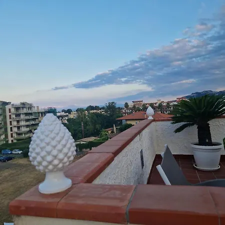 Breathtaking View Penthouse 200 Meters From The Sea Appartement Giardini-Naxos