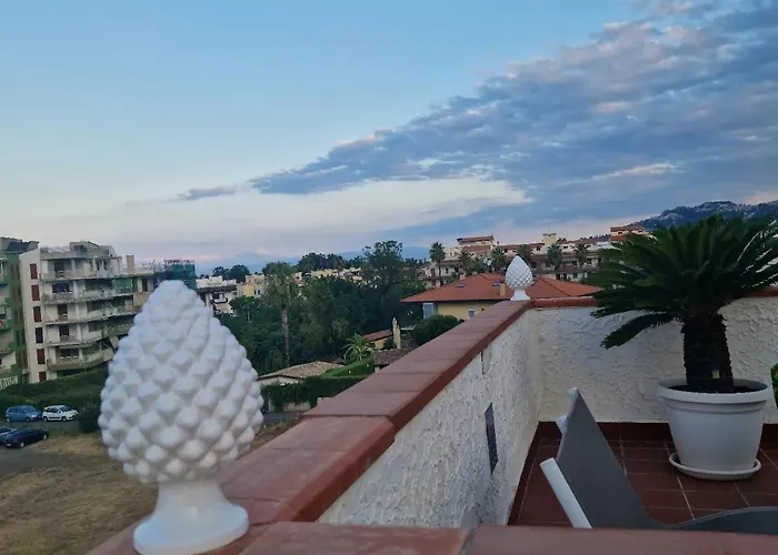 Breathtaking View Penthouse 200 Meters From The Sea Apartment Giardini Naxos